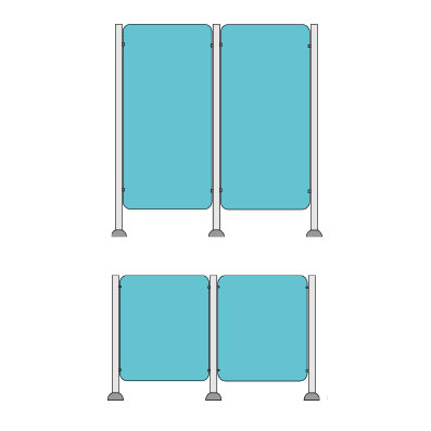 Colonnine Segnapercorso E Nastri